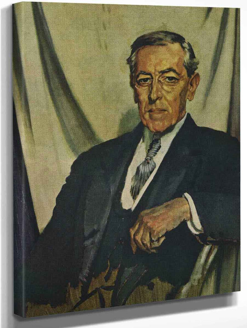 Woodrow Wilson By Sir William Orpen By Sir William Orpen