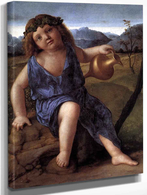 Young Bacchus By Giovanni Bellini