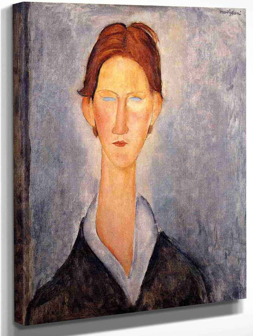 Young Man By Amedeo Modigliani