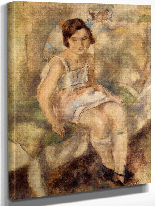 Young Marcelle By Jules Pascin