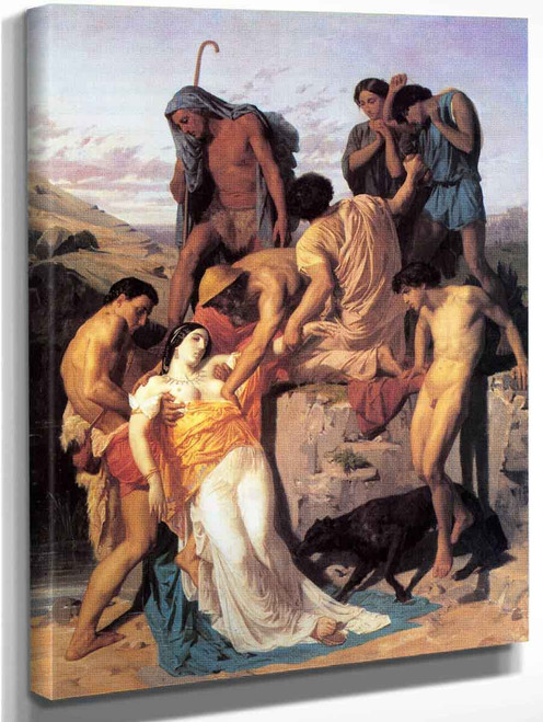 Zenobia Found By Shepherds On The Banks Of The Araxes By William Bouguereau