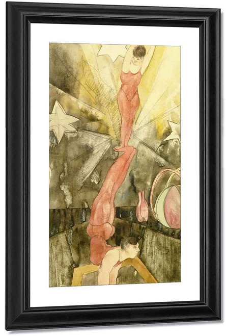 Acrobats1 By Charles Demuth By Charles Demuth