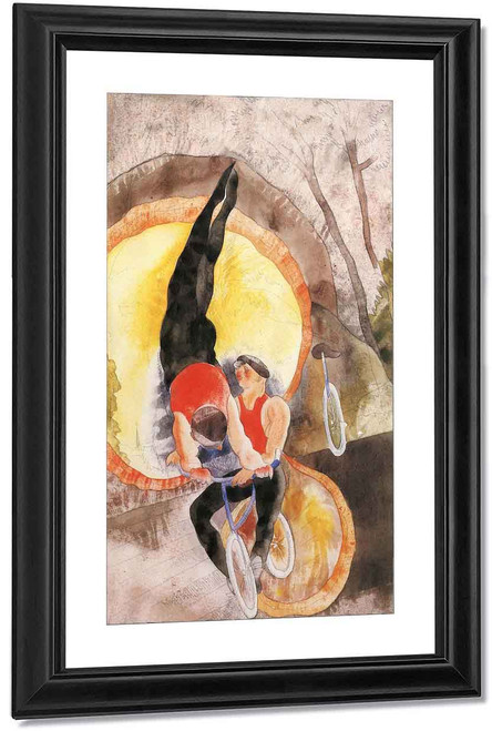 Acrobats By Charles Demuth By Charles Demuth
