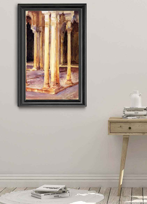 Alhambra, Patio De Los Leones (Also Known As The Alhambra, Granada) By John Singer Sargent(American, 1856 1925) By John Singer Sargent(American, 1856 1925) Art Reproduction