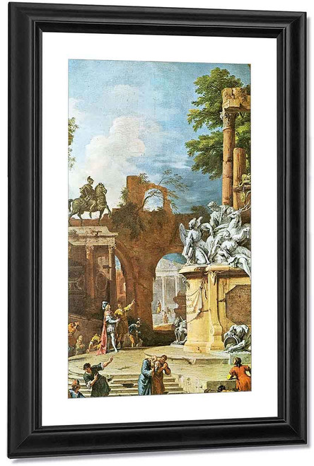 Allegorical Tomb Of The Duke Of Devonshire By Sebastiano Ricci