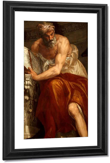 Allegory Of Navigation With An Astrolabe Ptolemy By Paolo Veronese
