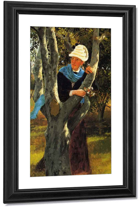 Among The Trees By John George Brown By John George Brown