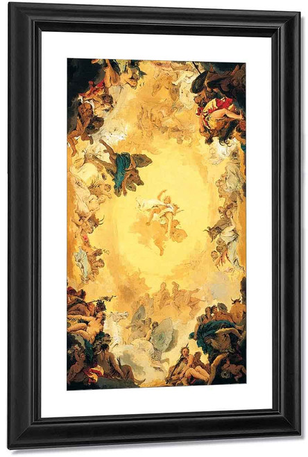 Apollo And The Continents 1 By Giovanni Battista Tiepolo