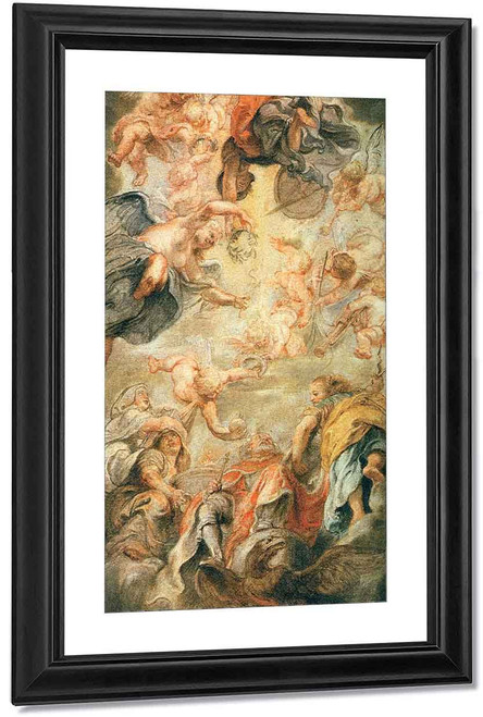 Apotheosis Of King James I By Peter Paul Rubens By Peter Paul Rubens