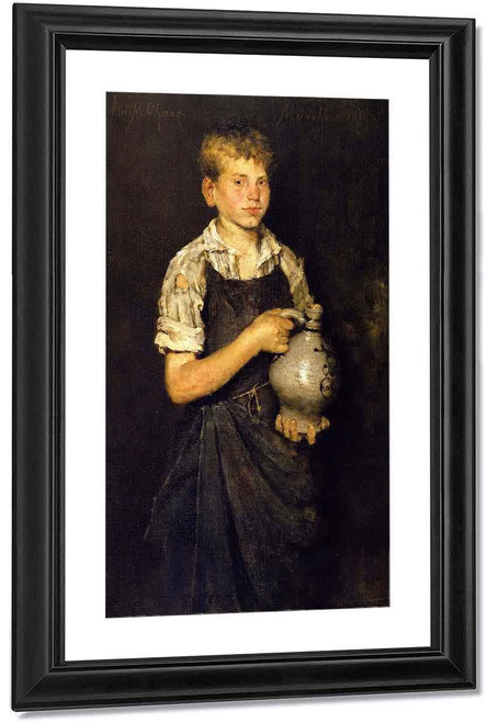 Apprentice By William Merritt Chase By William Merritt Chase