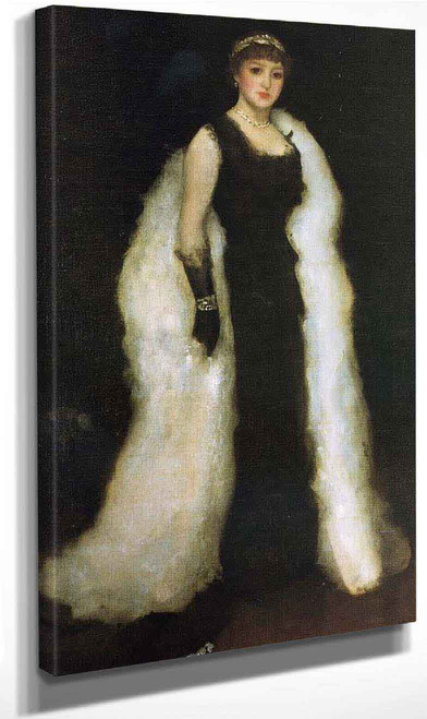 Arrangement In Black, No.5 Lady Meux By James Abbott Mcneill Whistler Art Reproduction