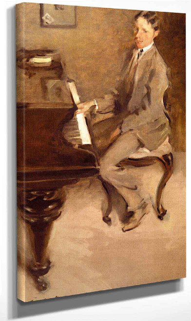 At The Piano By Cecilia Beaux By Cecilia Beaux