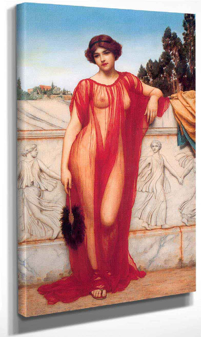 Athenais By John William Godward By John William Godward