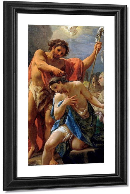 Baptism Of Christ By Corrado Giaquinto By Corrado Giaquinto
