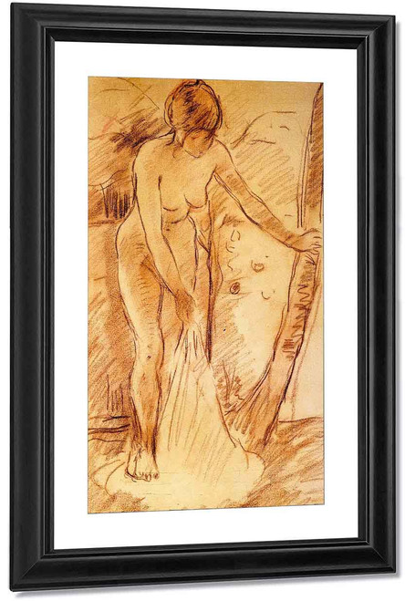 Bather Standing By Berthe Morisot