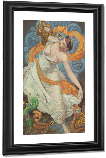 Bhanavar The Beautiful By Anthony Frederick Sandys