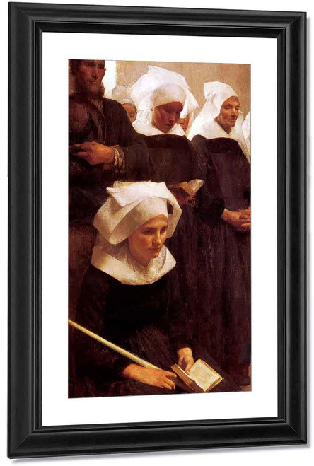 Bretons Praying By Pascal Dagnan Bouveret
