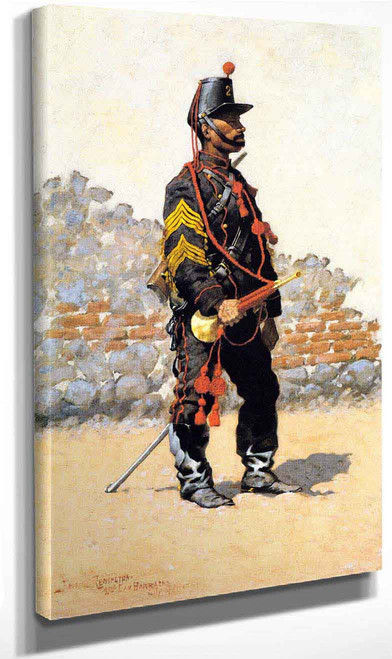 Bugler Of Cavalry By Frederic Remington