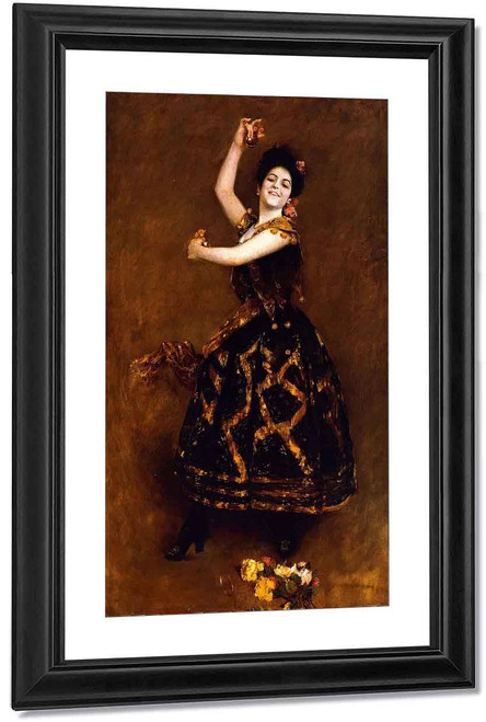 Carmencita By William Merritt Chase By William Merritt Chase