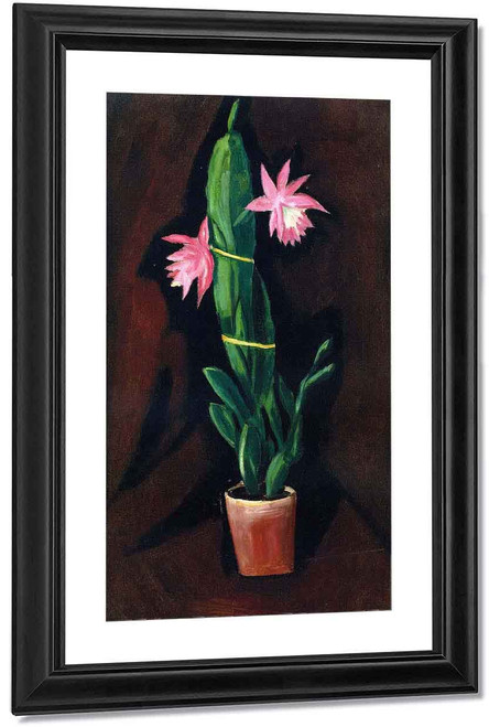 Cerise Cactus By Marsden Hartley