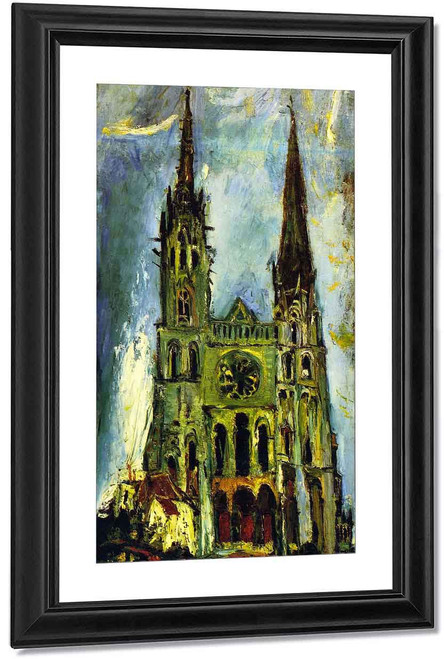 Chartres Cathedral By Chaim Soutine