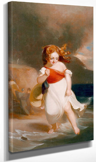 Child On The Sea Side By Thomas Sully