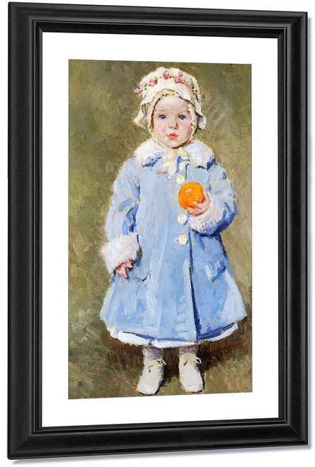 Child With Ann Orange By Gari Melchers