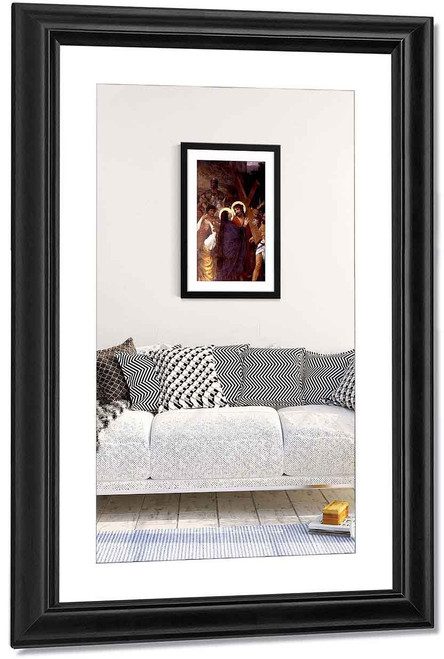 Christ Meeting His Mother On The Way To Calvary By William Bouguereau By William Bouguereau