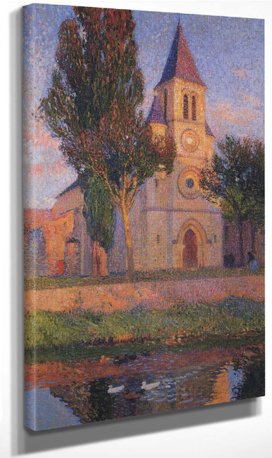 Church In Labastide By Henri Martin By Henri Martin