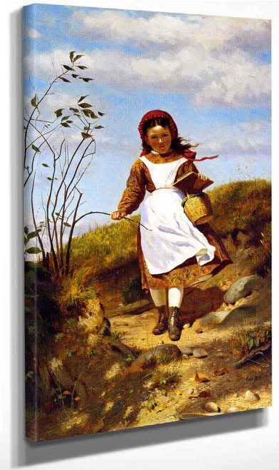 Coming Home From School By John George Brown By John George Brown