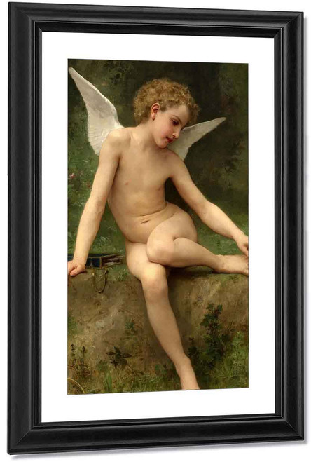 Cupid With Thorn By William Bouguereau By William Bouguereau Cupid With Thorn By William Bouguereau By William Bouguereau