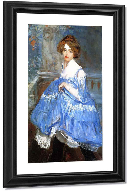 Dancer In Blue By William James Glackens By William James Glackens