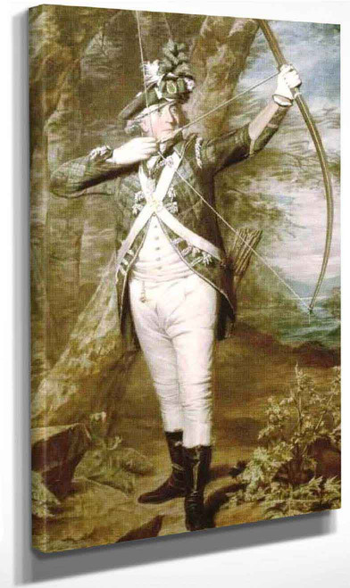 Dr Nathaniel Spens In The Uniform Of The Royal Company Of Archers By Sir Henry Raeburn, R.A., P.R.S.A. Art Reproduction