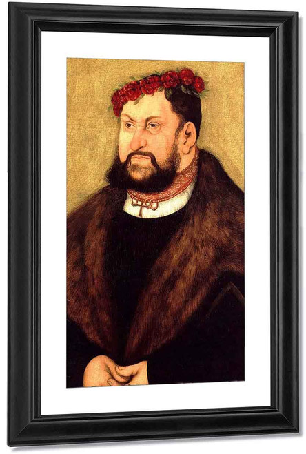 Elector John The Constant Of Saxony By Lucas Cranach The Elder By Lucas Cranach The Elder