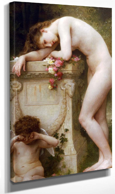 Elegy By William Bouguereau By William Bouguereau