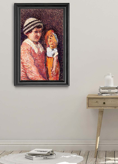 A La Poupee Enfant A La Poupee By Henri Martin Print Or Painting