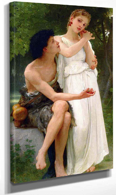 First Jewels By William Bouguereau By William Bouguereau