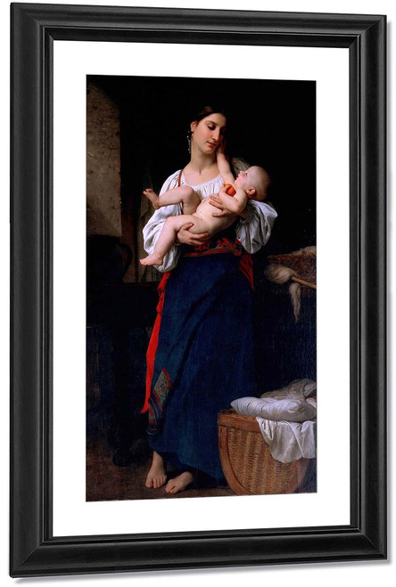 First Strokes By William Bouguereau By William Bouguereau