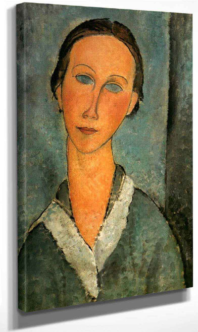 Girl In A Sailor's Blouse By Amedeo Modigliani By Amedeo Modigliani