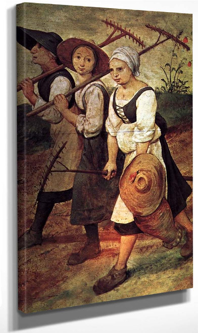 Haymaking By Pieter Bruegel The Elder By Pieter Bruegel The Elder