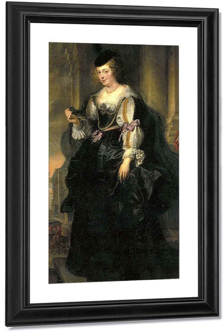 Helena Fourment With Frans Rubens By Peter Paul Rubens By Peter Paul Rubens