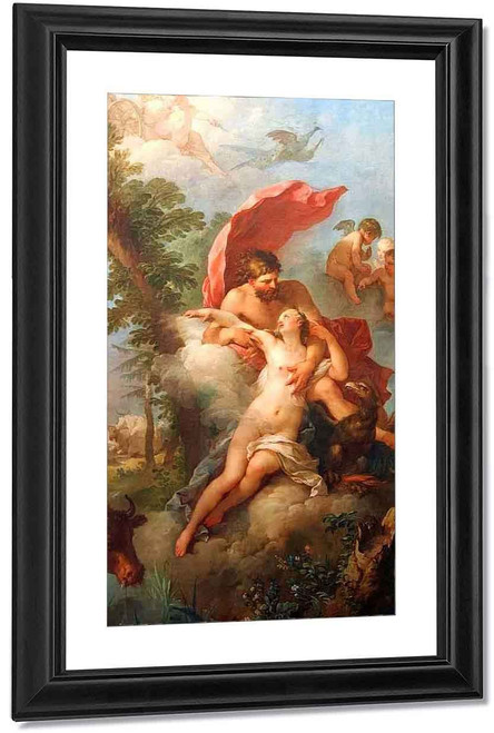 History Of The Gods Jupiter Abducting Io By Charles Joseph Natoire By Charles Joseph Natoire