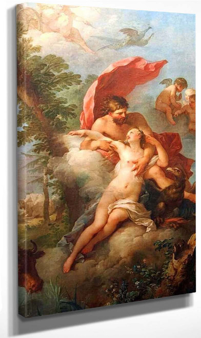 History Of The Gods Jupiter Abducting Io By Charles Joseph Natoire By Charles Joseph Natoire