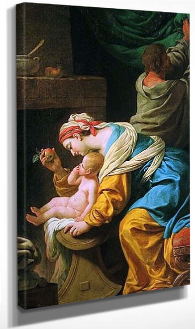Holy Family1 By Louis Jean François Lagrenee, Aka Lagrenee The Elder(French, 1724 1805) By Louis Jean Francois Lagrenee(French, 1724 1805) Art Reproduction