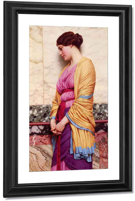In Pensive Mood By John William Godward By John William Godward