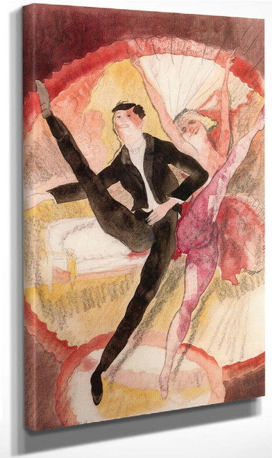 In Vaudeville, Two Dancers By Charles Demuth Art Reproduction