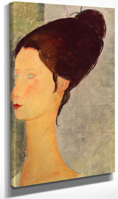 Jeanne Hebuterne1 By Amedeo Modigliani By Amedeo Modigliani