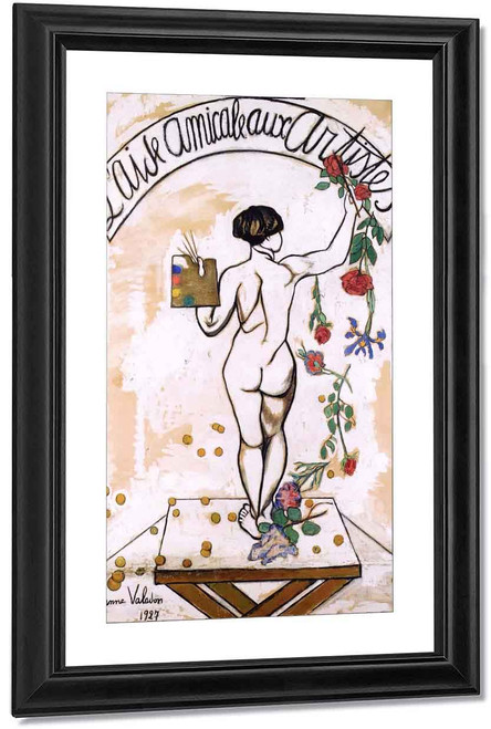 L'aide Amicale Aux Artistes By Suzanne Valadon