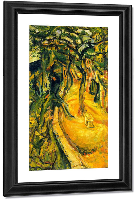 Landscape With Figures 2 By Chaim Soutine