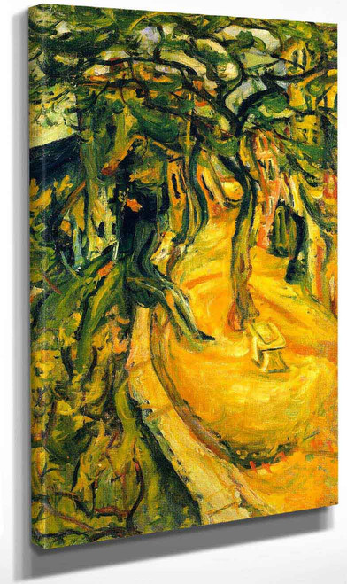 Landscape With Figures 2 By Chaim Soutine